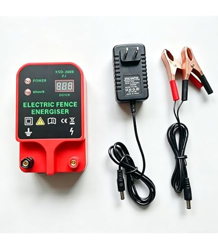 タイガー アニマルキラー　電気柵　電柵　電気牧柵器 12Ⅴ Amazon | タイガー 電気柵 アニマルキラー 4300DC2 【防雨型】 【12V